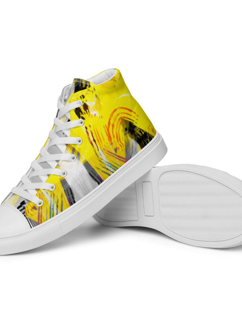 Men’s high top canvas shoes