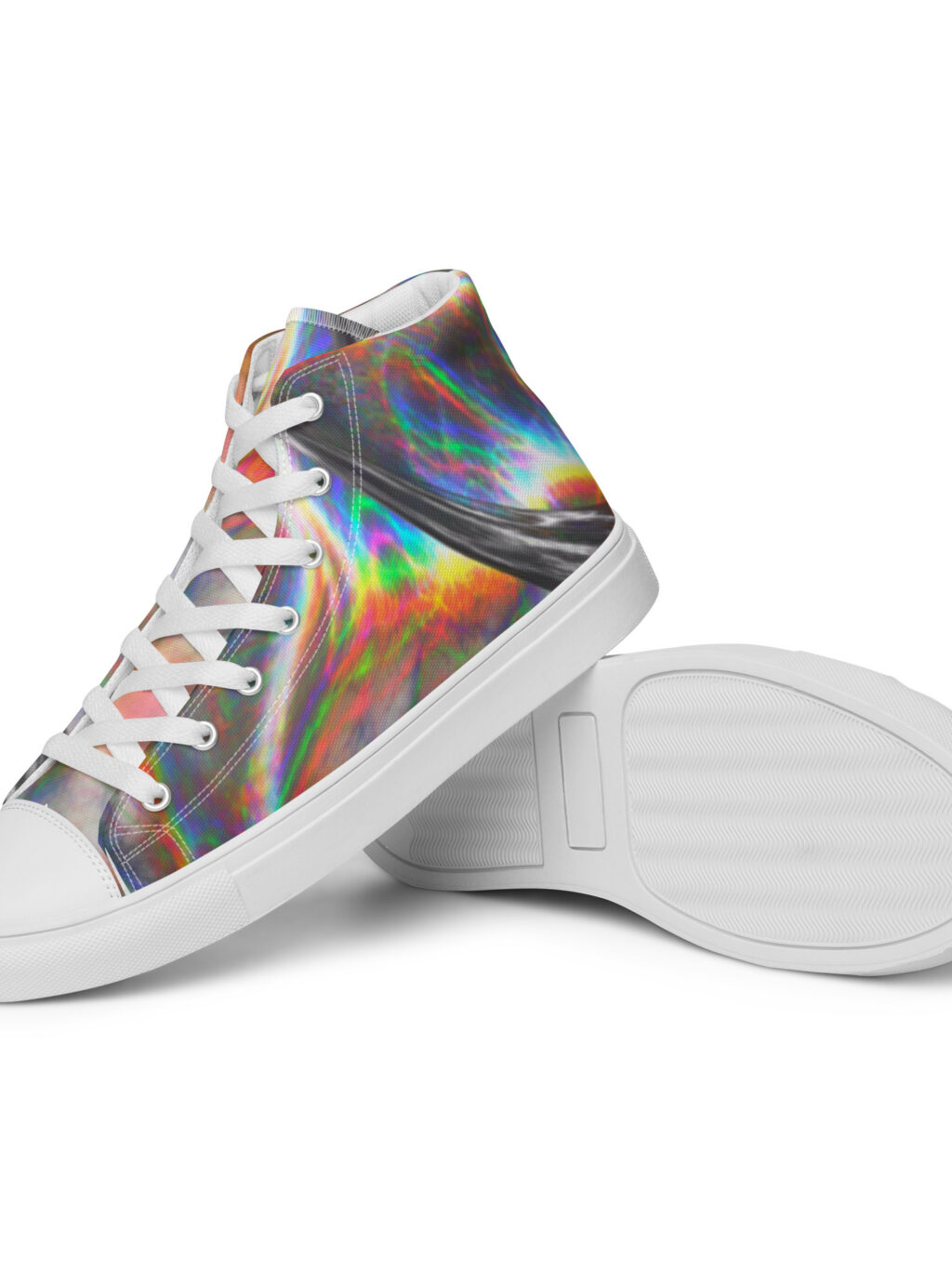 Men’s high top canvas shoes